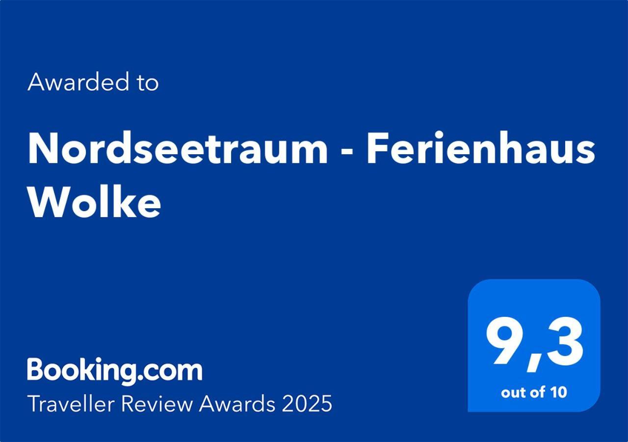 Nordseetraum - Ferienhaus Wolke Friedrichskoog Exterior photo
